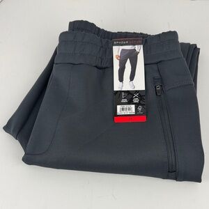 SPYDER BLACK MENS ACTIVE PANTS SZ M NWT